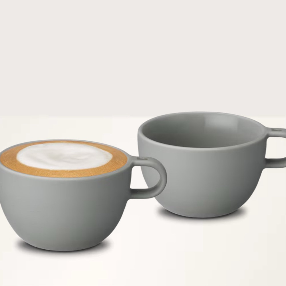 NIB ONE Nespresso Barista porcelain cappuccino cup, medium, 9.1 oz